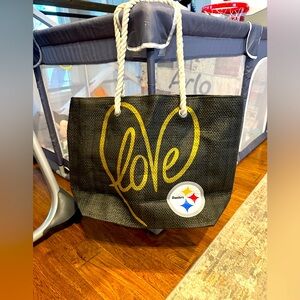 Steelers Tote Bag by Little Earth Productions
